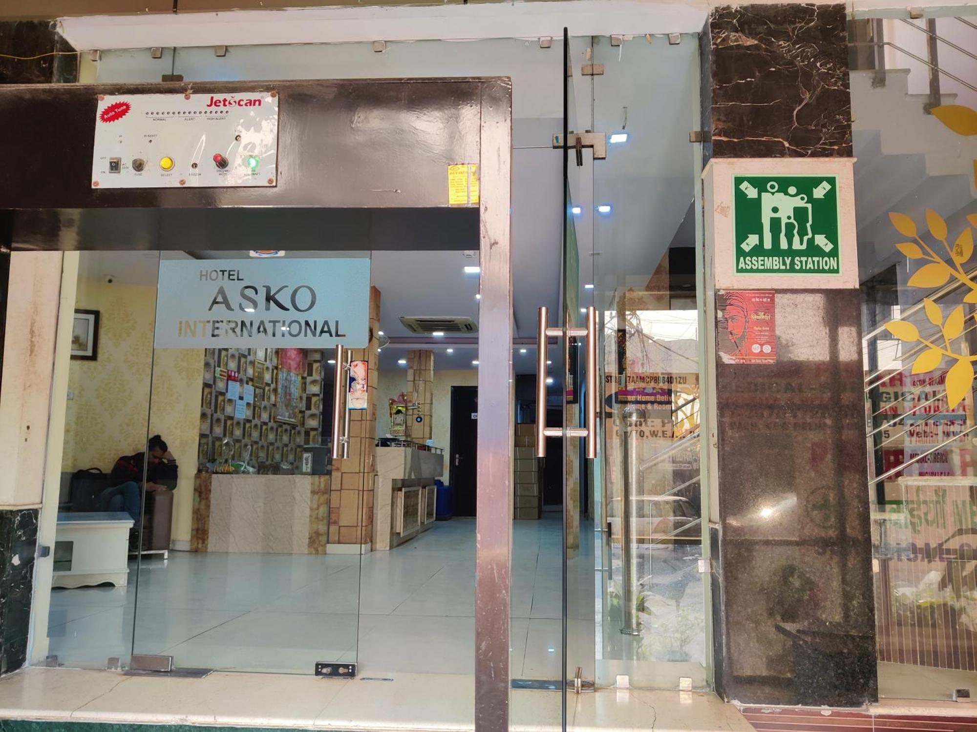 Hotel Asko International-Karol Bagh Delhi Kültér fotó